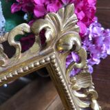 Gilded baroque mirror
