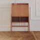 Renovated vintage Scandinavian secretary, 1950s-60s.