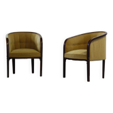 Chaises longues faciles vintage des années 1910 de Josef Hoffmann, style Gatsby.