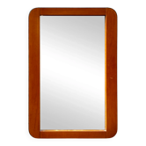 Scandinavian teak mirror
