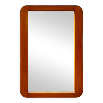 Miroir scandinave en Teck
