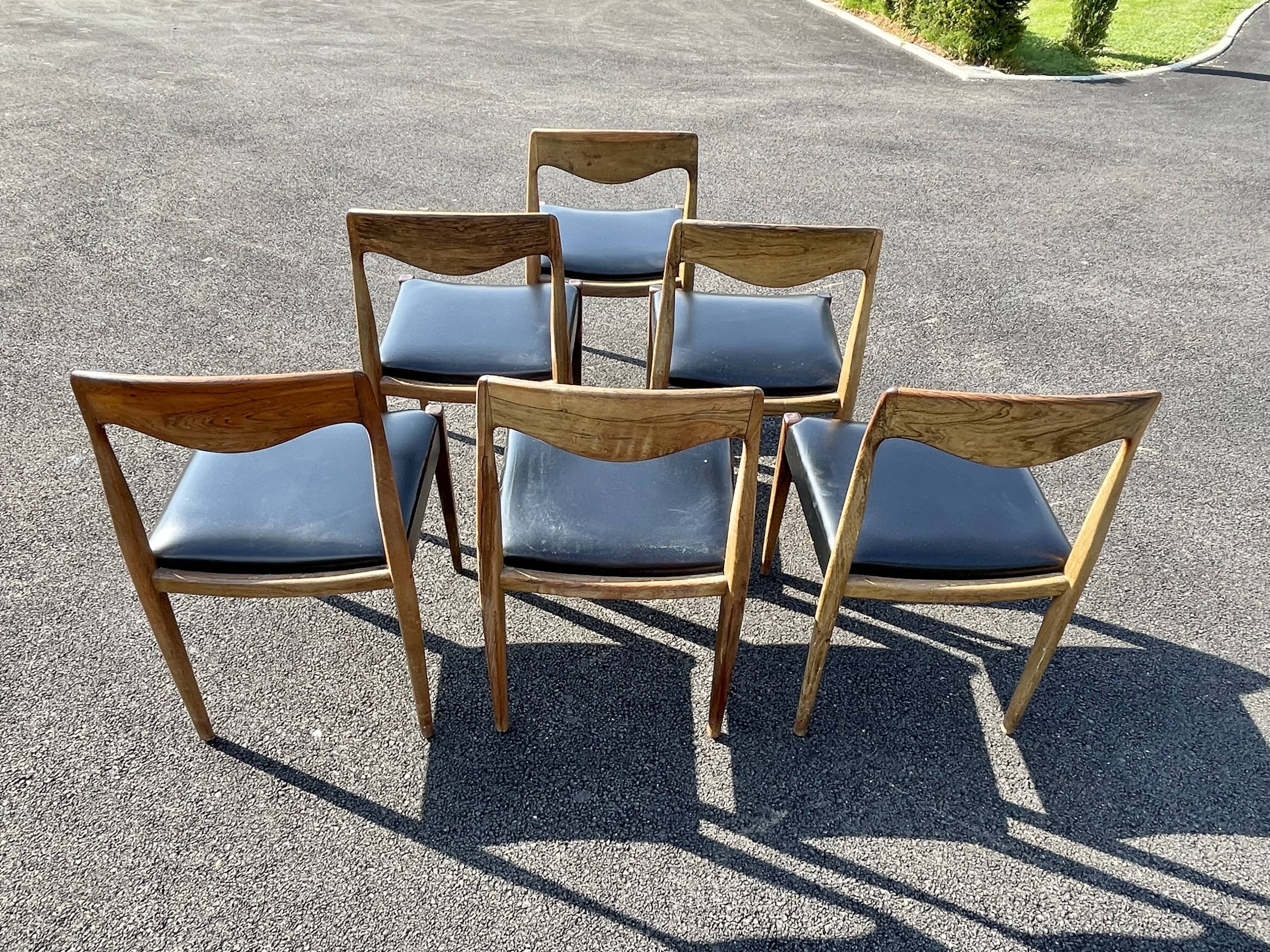 Chaises distribuées dans les années 70 par Roche Bobois