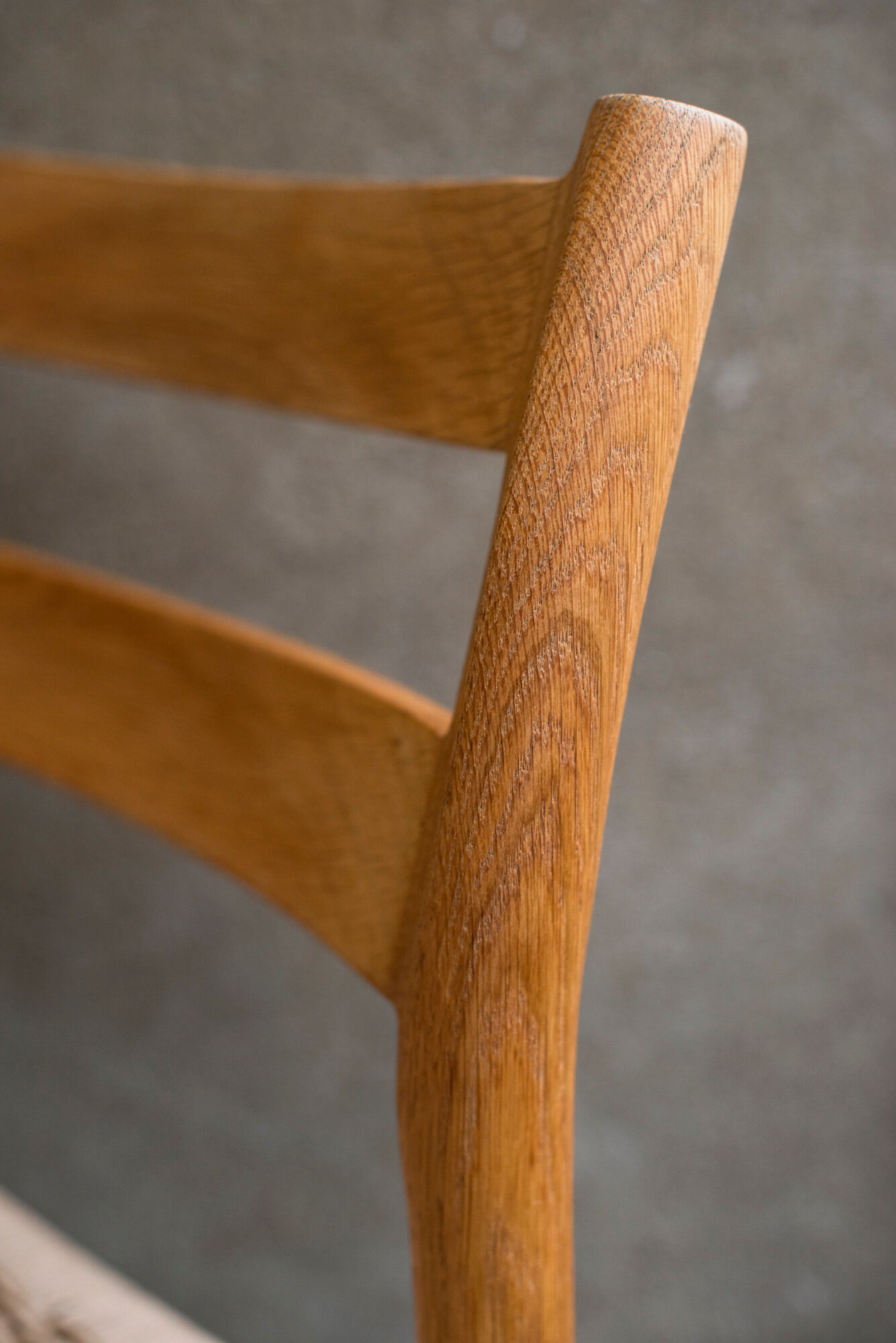 Set of 4 oak chairs by Niels Otto Moller