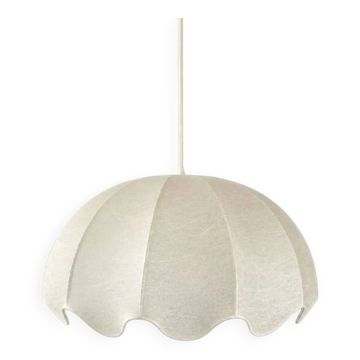 Suspension Cocoon Goldkant Leuchten - Friedel Wauer – Design organique allemand, vers 1960-1970