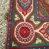Indian carpet, designed by Elizabeth Paisley 275 x 183