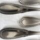 Baroque model silver metal cutlery service