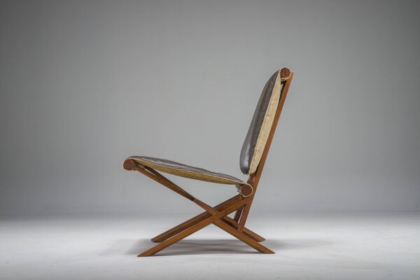 Chaise S46 Dromadaire par Pierre Chapo pour Seltz Ebenisterie, 1970