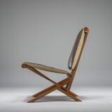 French S46 Dromadaire Chair by Pierre Chapo for Ebenisterie Seltz, 1970s