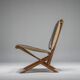 French S46 Dromadaire Chair by Pierre Chapo for Ebenisterie Seltz, 1970s