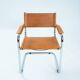 Set of 4 Cognac Leather Cantilever Bauhaus S 34 B 34 Chairs, 1970s