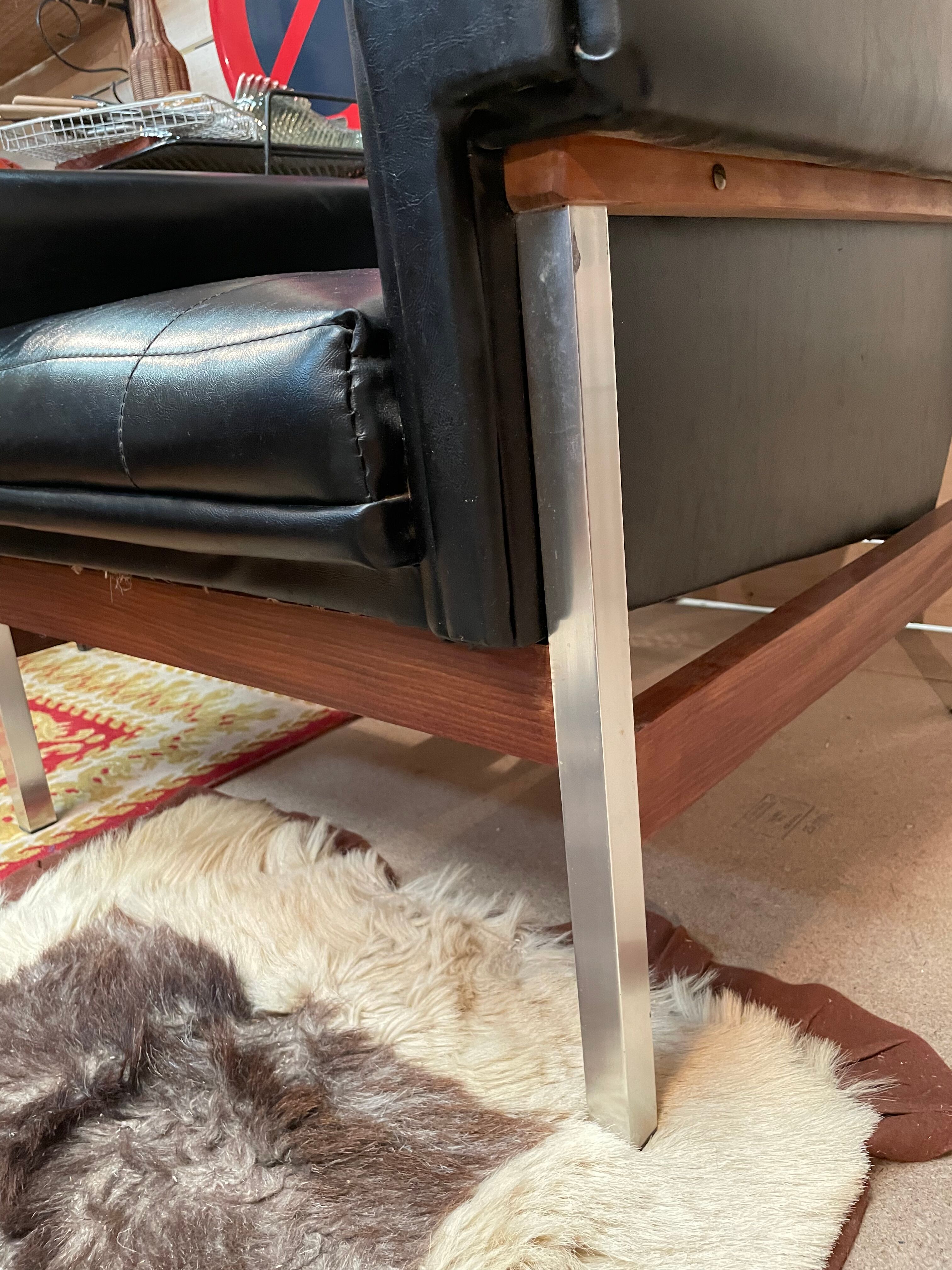 Paire fauteuils vintage design 50/60