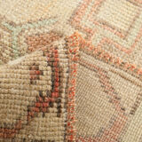 5x11 handmade wool oushak rug 344	x151cm