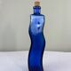 Large cobalt blue bottle