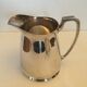 Silver metal milk pot and sugar