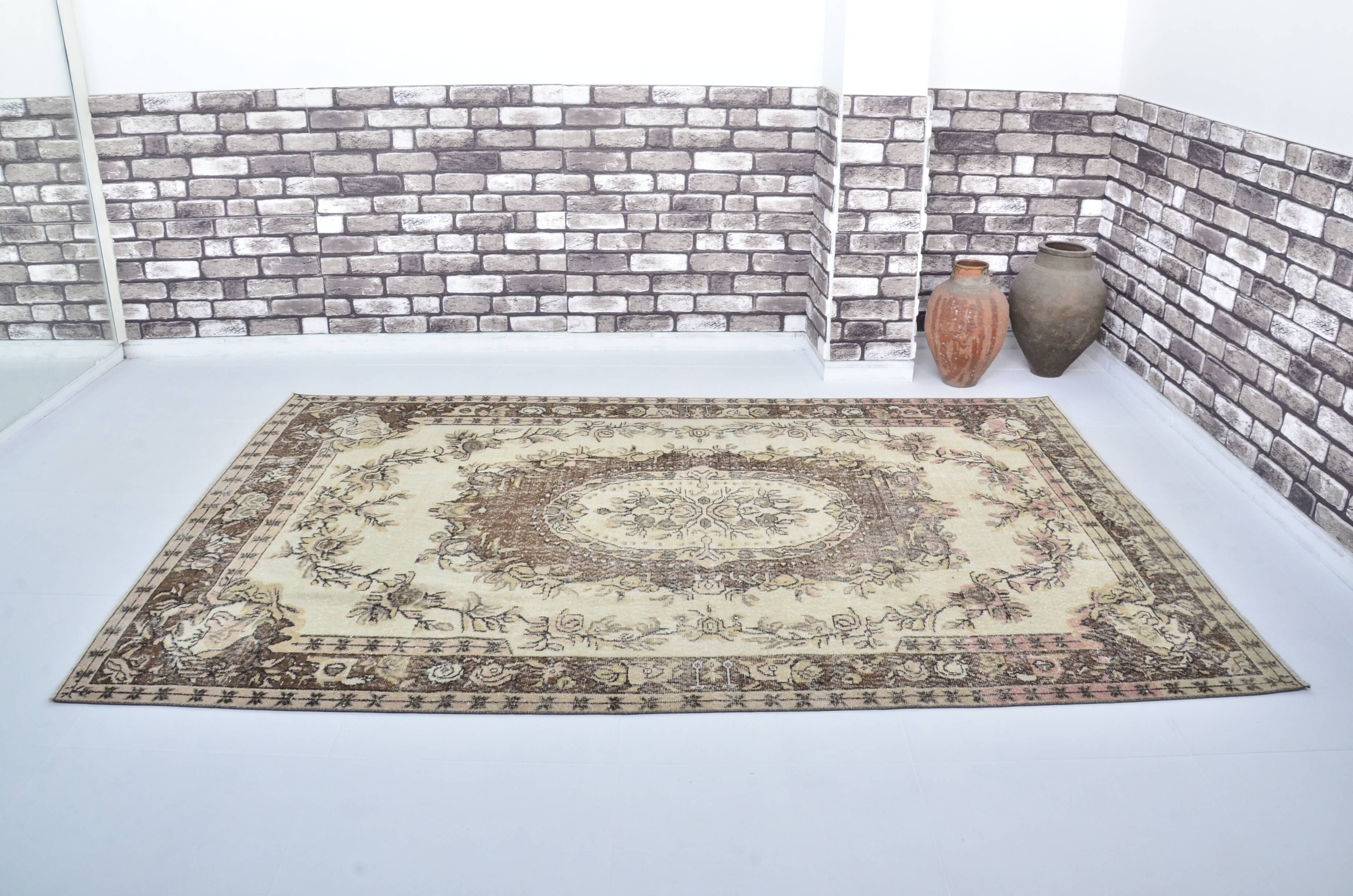 Tapis en laine Oushak SKU 3553
