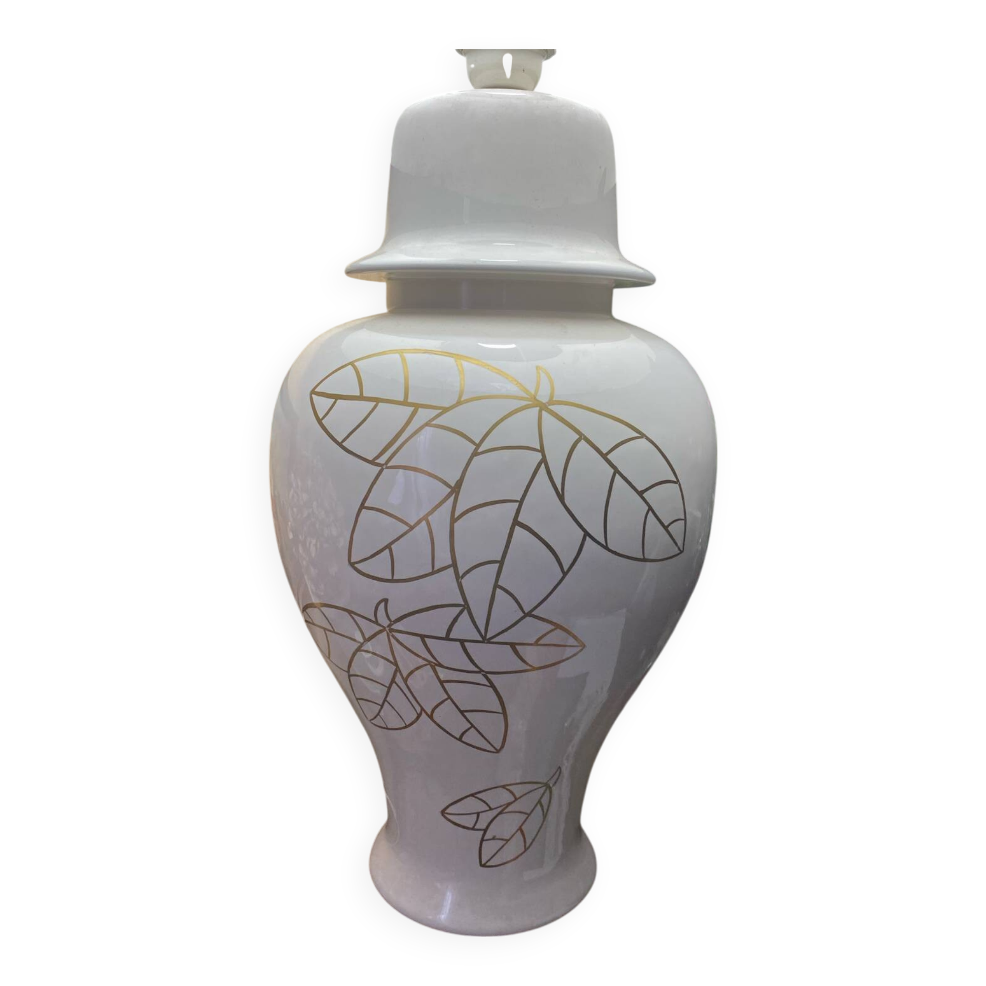 Large Geo Martel Desvres lamp base