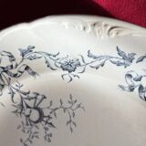 assiette plate W.A.A and co XIX eme