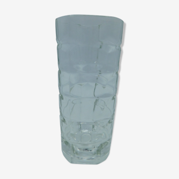 Thick glass vase