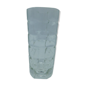 Vase en verre épais