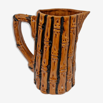 Ceramic bamboo pitcher