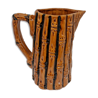 Ceramic bamboo pitcher