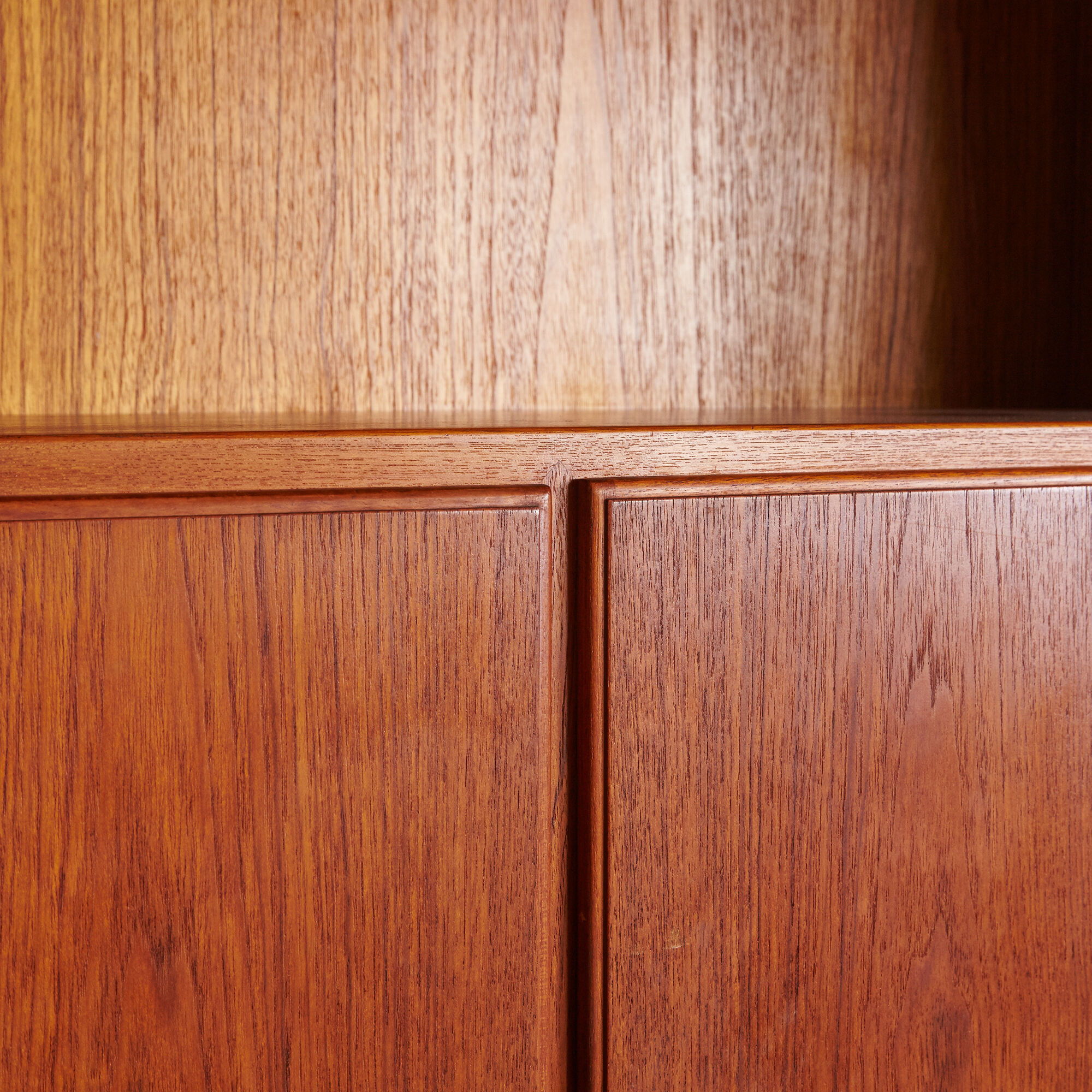 Danish teak bookshelf