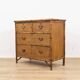 Antique bamboo and woven rattan commode – late 19th century