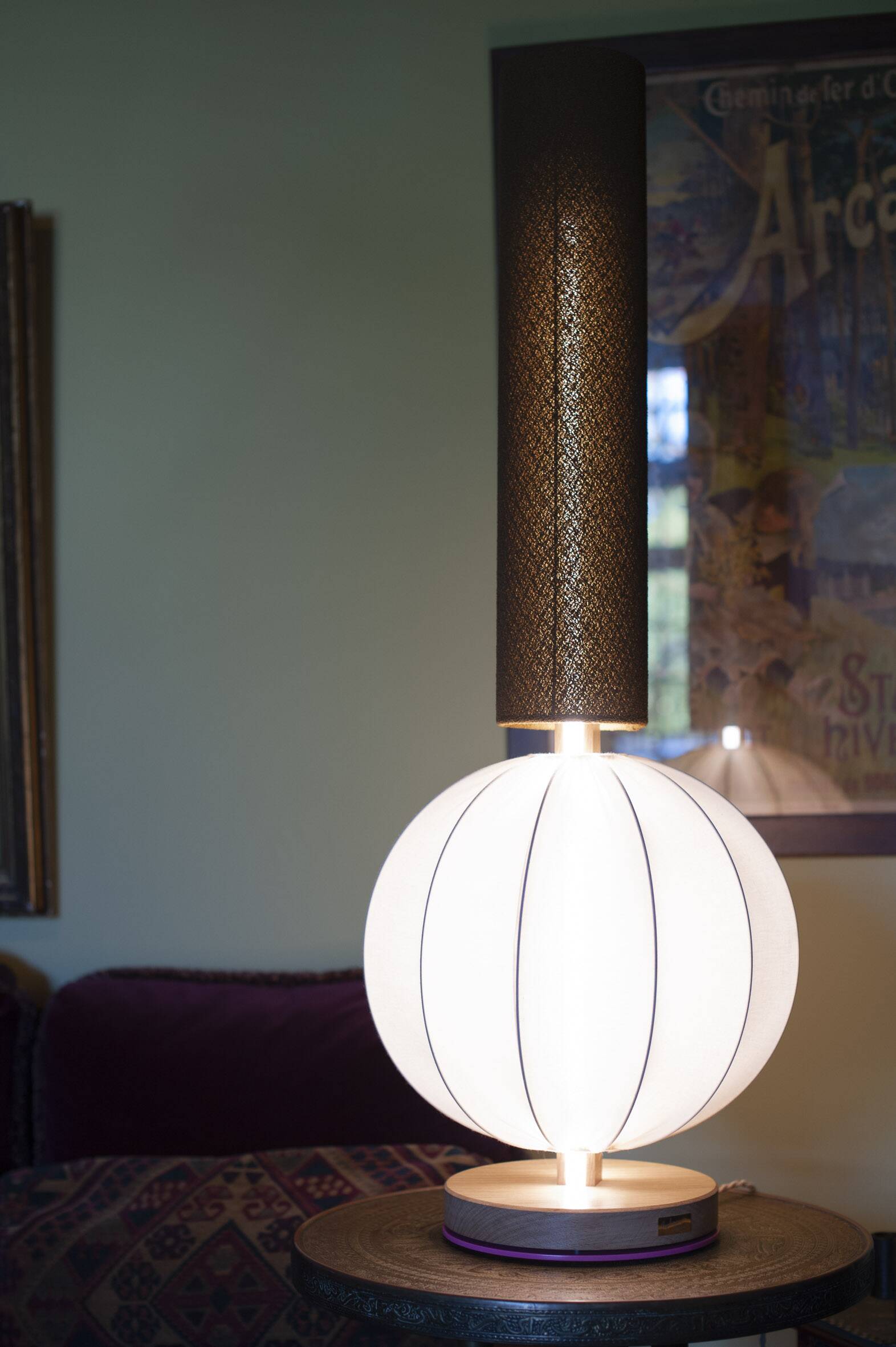Lampadaire Mima #2, années 2000, Coton / Angélique Delaire /