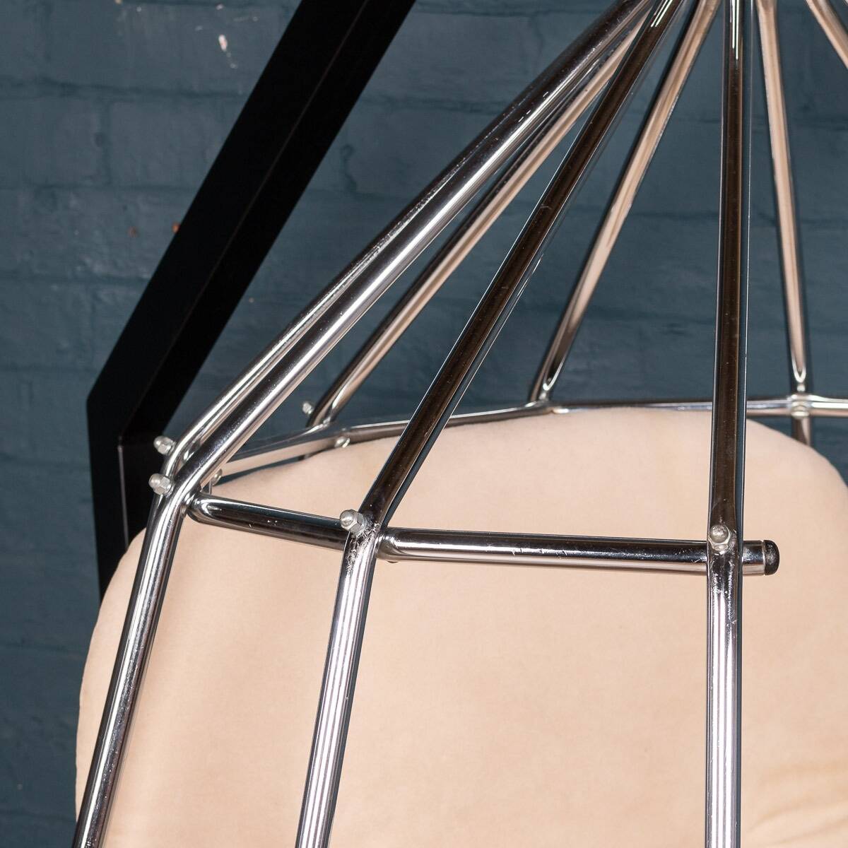 ELEGANT PARROT CAGE CHAIR BY IB ARBERG c.1970