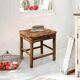 Tabouret bambou /osier vintage