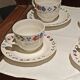 set of 6 Pagnossin ceramic tea cups and saucers from Treviso