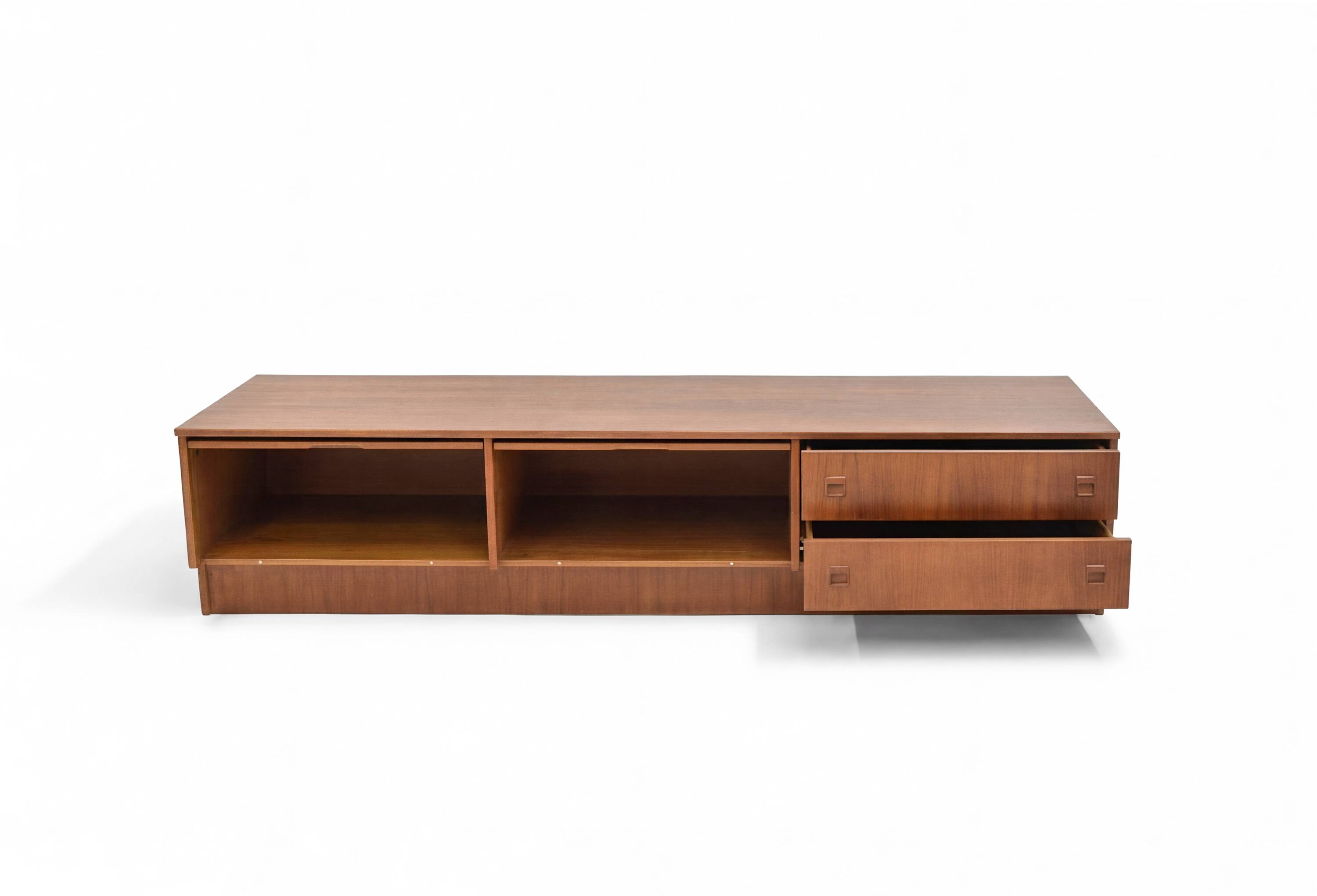Enfilade basse scandinave vintage restaurée teck