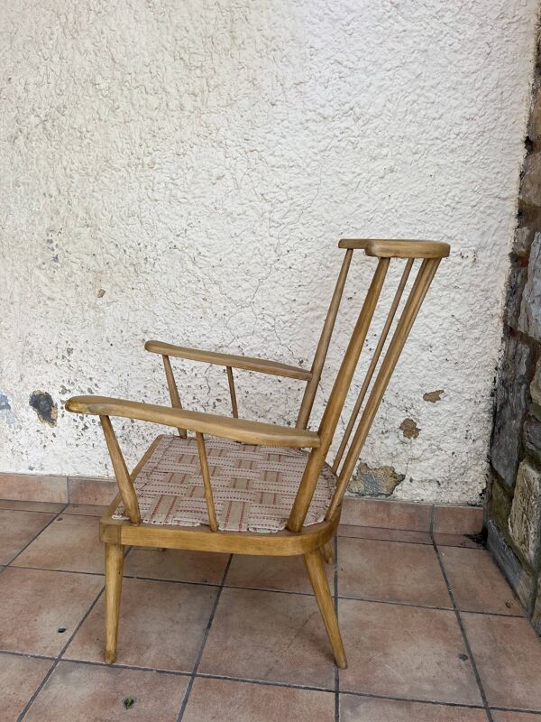 Fauteuil éventail Baumann 1960