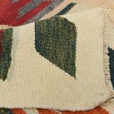 8x12 Kilim Rare Style Multicolor Designer Vintage Kilim Rug, 255x376 Cm