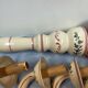 Antique chandelier in eastern faience, to be re-electrified, sold dismantled circa 1930