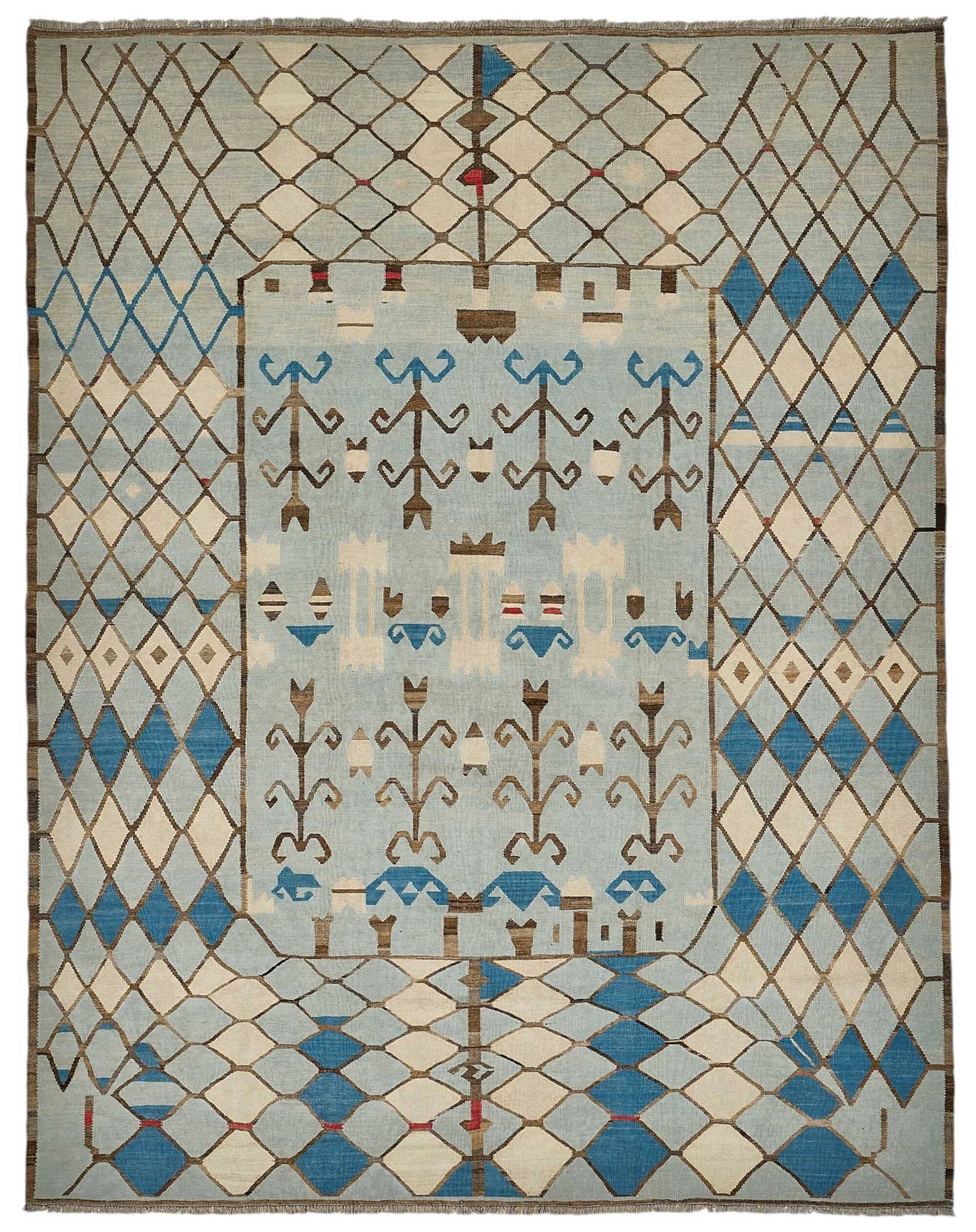 Contemporary Tribal Decorative Kilim 285 cm x 363 cm