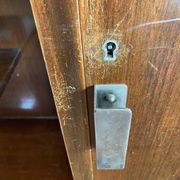 Petit meuble art deco acajou