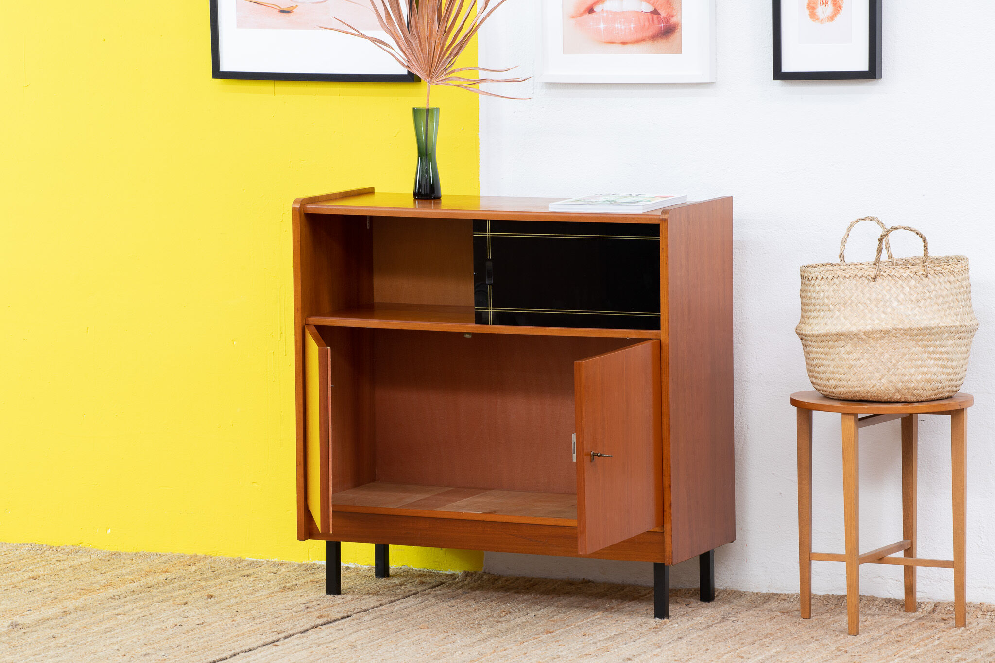 Vintage Scandinavian Enfilade – 90 cm