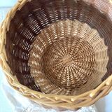 Storage chest, woven wicker basket