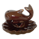 Whale-shaped pocket ashtray