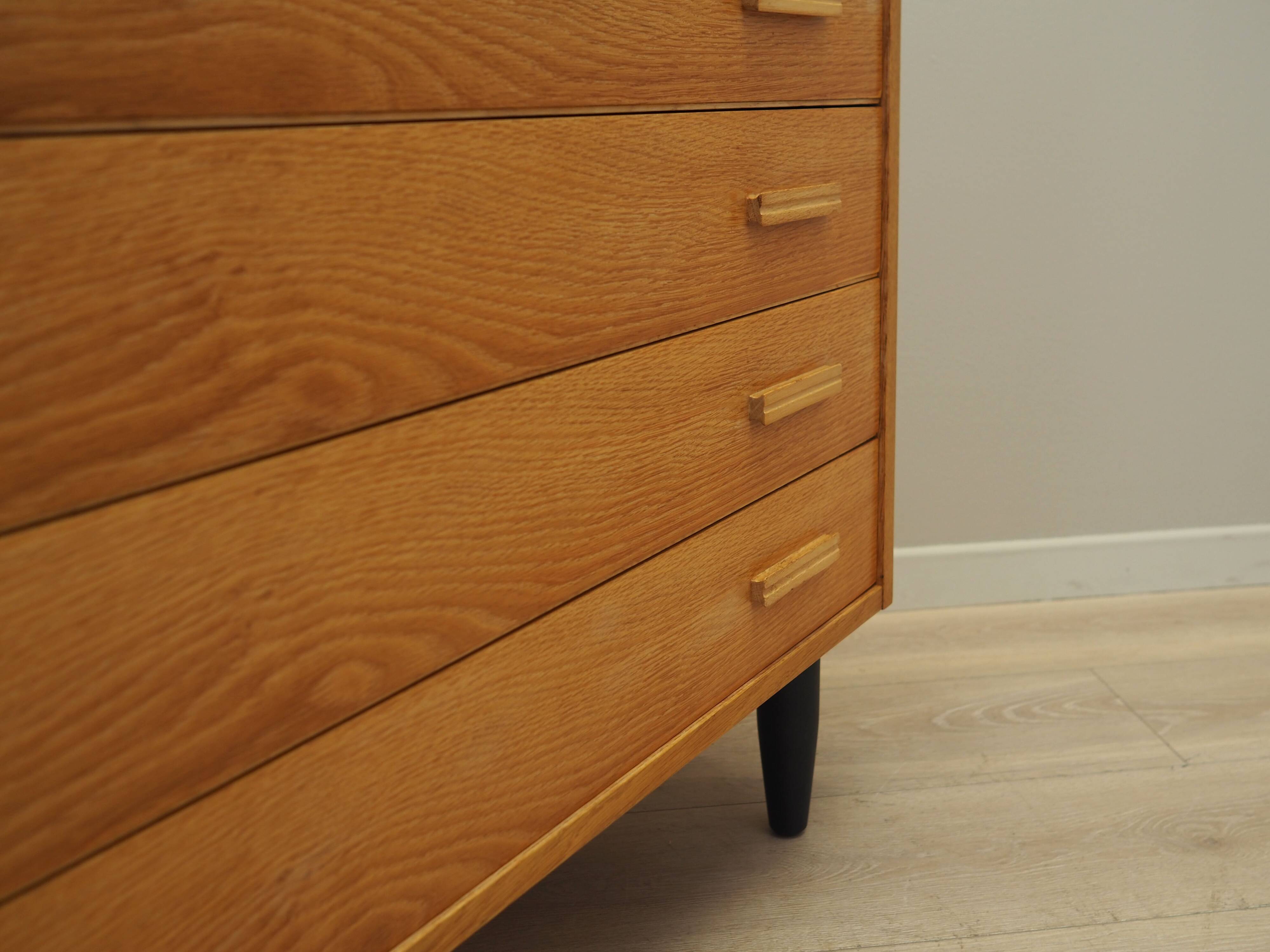 Ash chest of drawers, Danish design, 1970s, production: Denmark