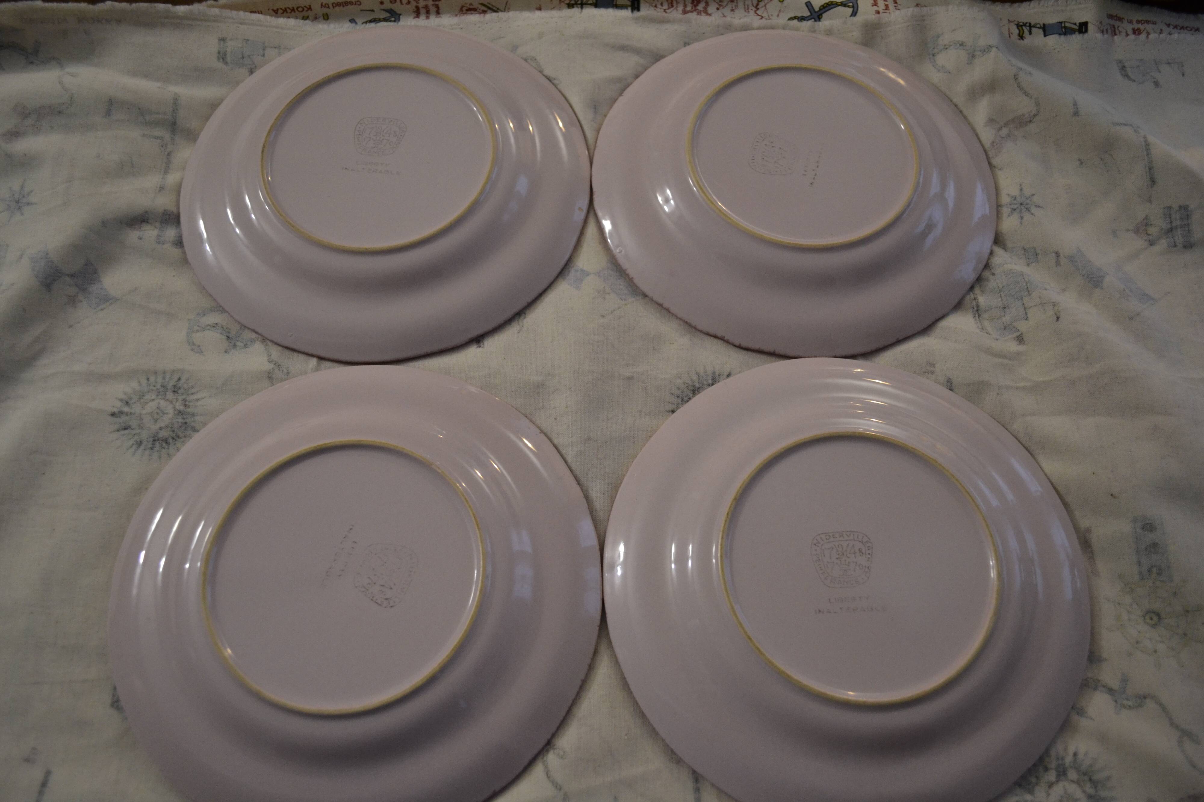 Niderviller liberty plate