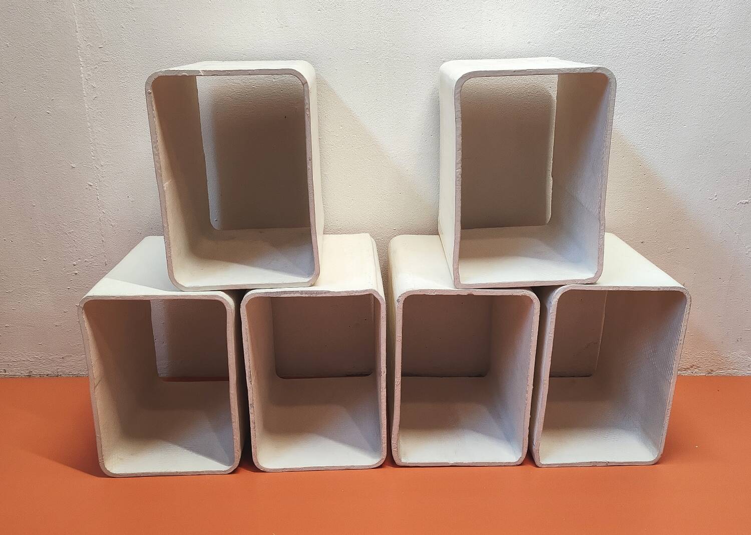 Willy Guhl modular shelving unit design attributed to G.Ifert60s 70s