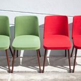 Vintage compass leg chairs, 50