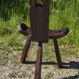 Brutalist tripod chair
