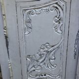 Sideboard in patinated solid wood