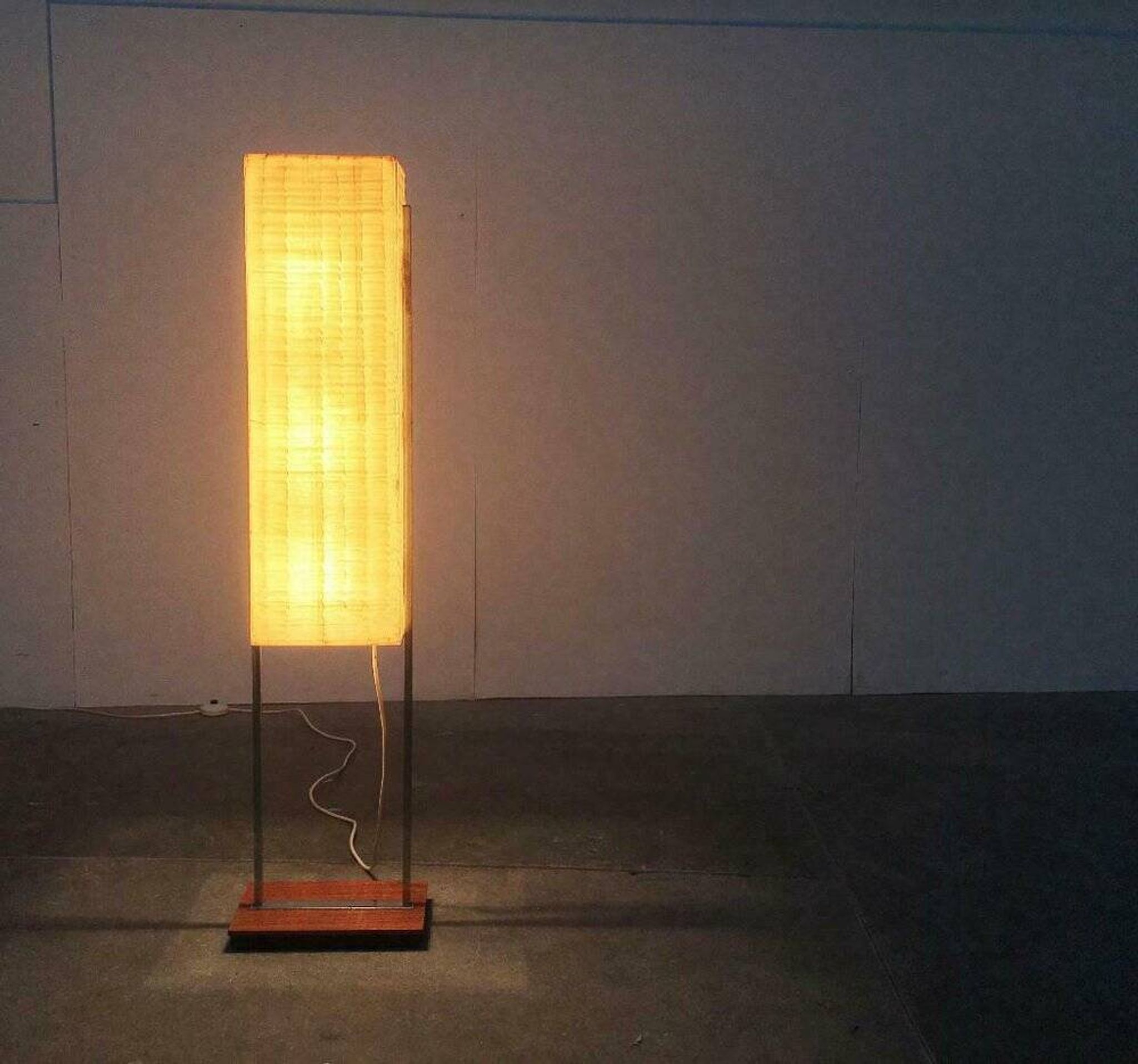 Mid-century German space age floor lamp by Hustadt Leuchten, 1960s.