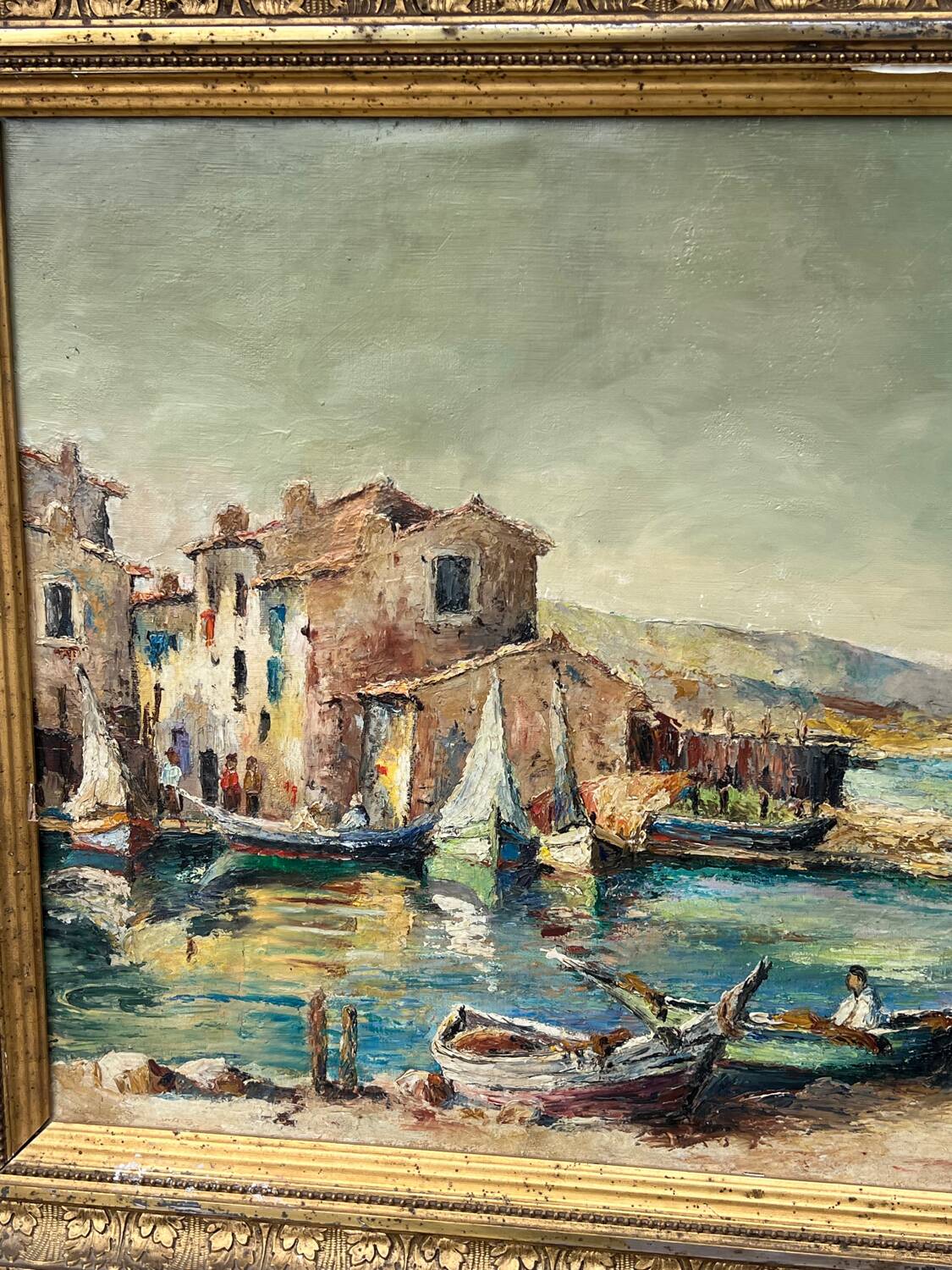 Oil on canvas 19th century