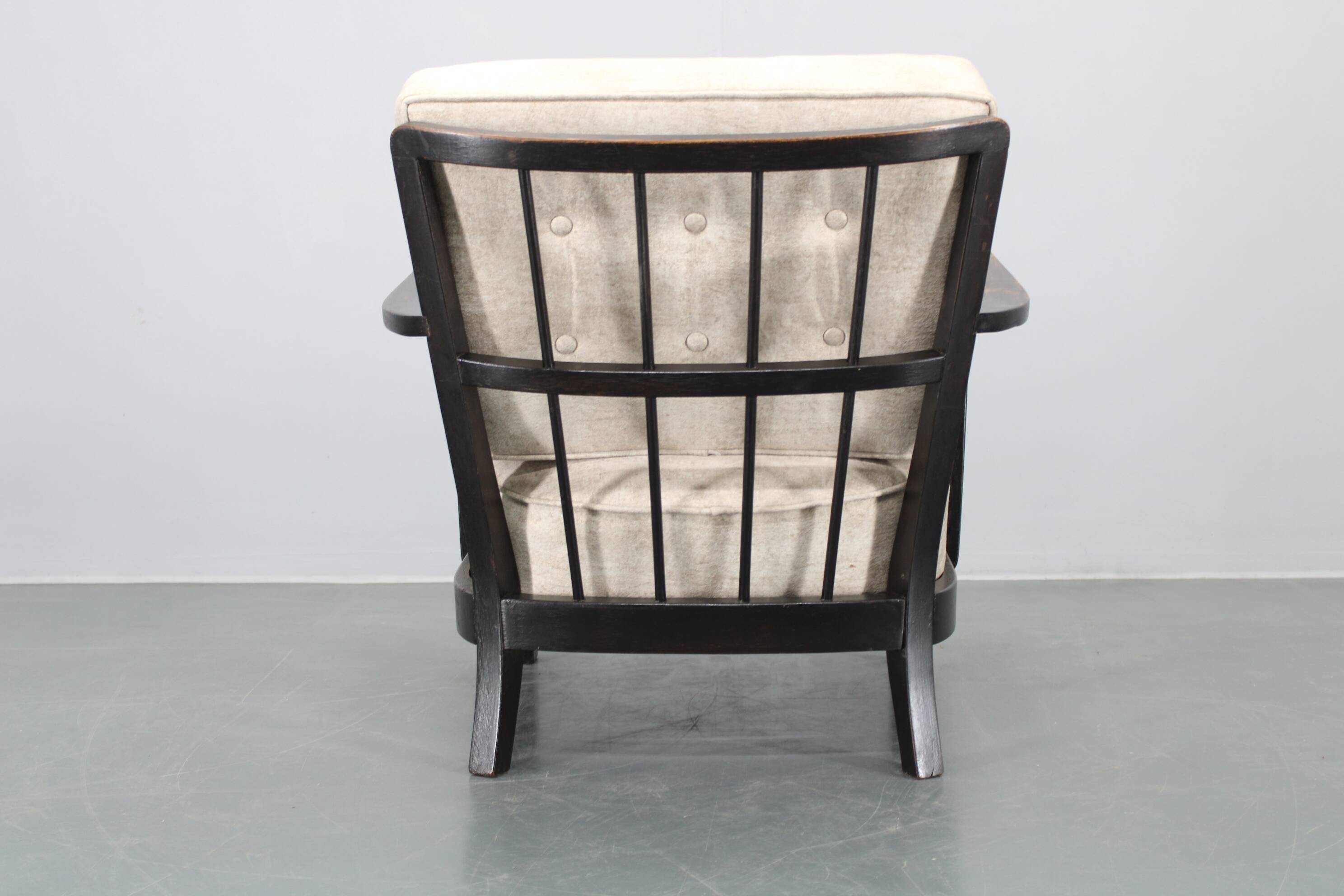 1940s Restored Thonet Armchair , Czechoslovakia