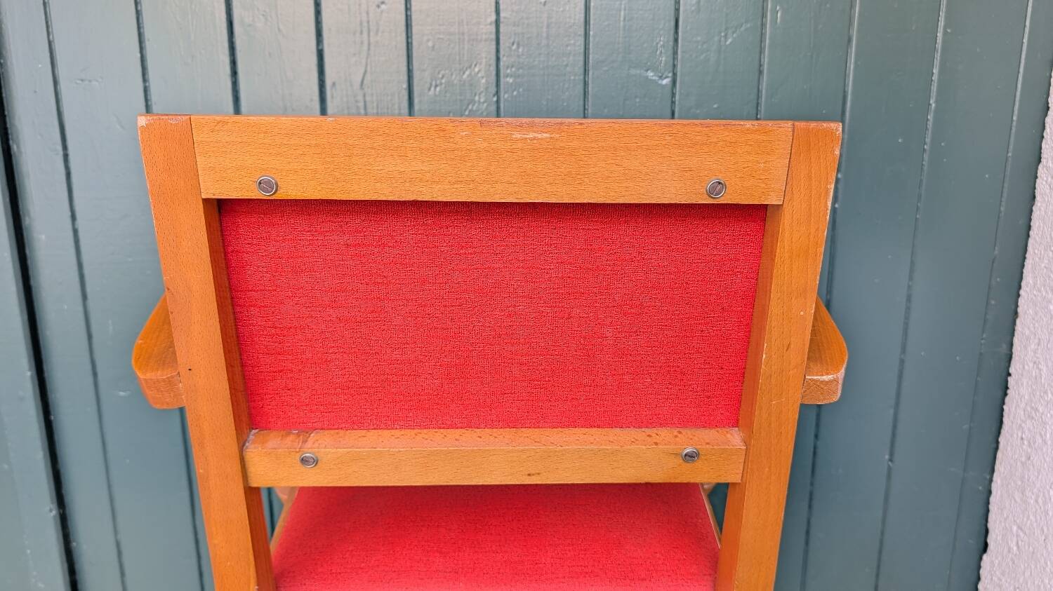 Fauteuil en hêtre courbé, années 40-50